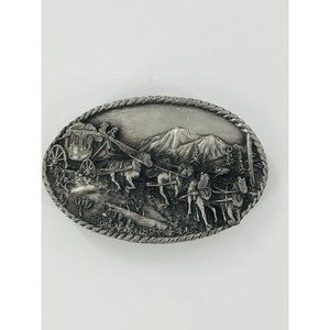 American West Stagecoaches (Williams Oregon) #J-27‎ Siskiyou Metal Belt Buckle
